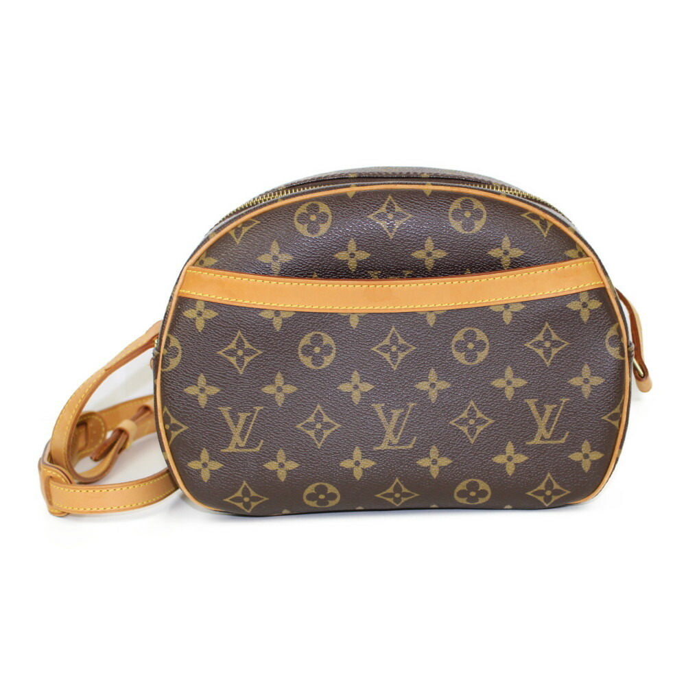 LOUIS VUITTON Blois Monogram Brown Shoulder Bag LV
